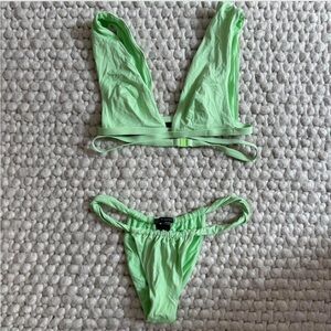 Zara Light Green Bikini Set